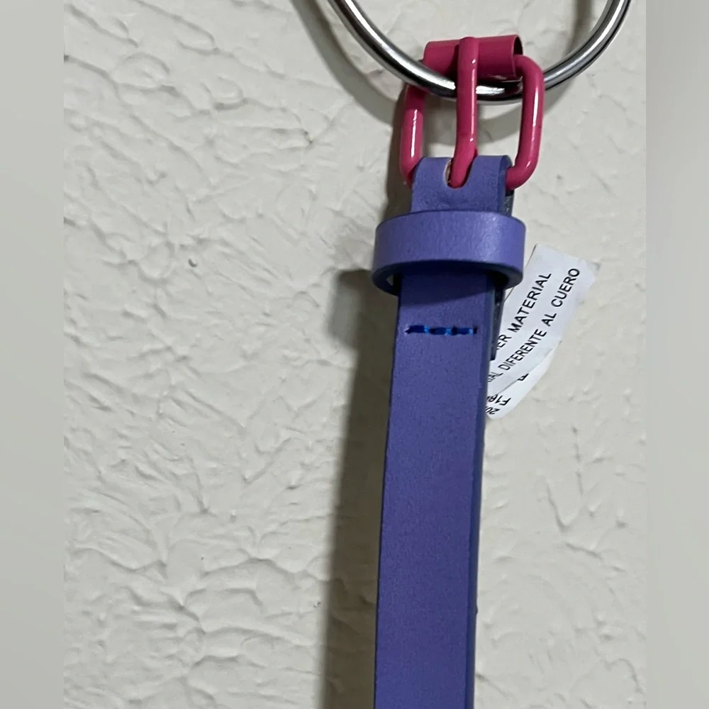 Target Kids 4-Pack Belts in Purple, Black, Pink, Light Iridescent